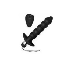  Wireless Black Vibrating Anal Beads With Remote 